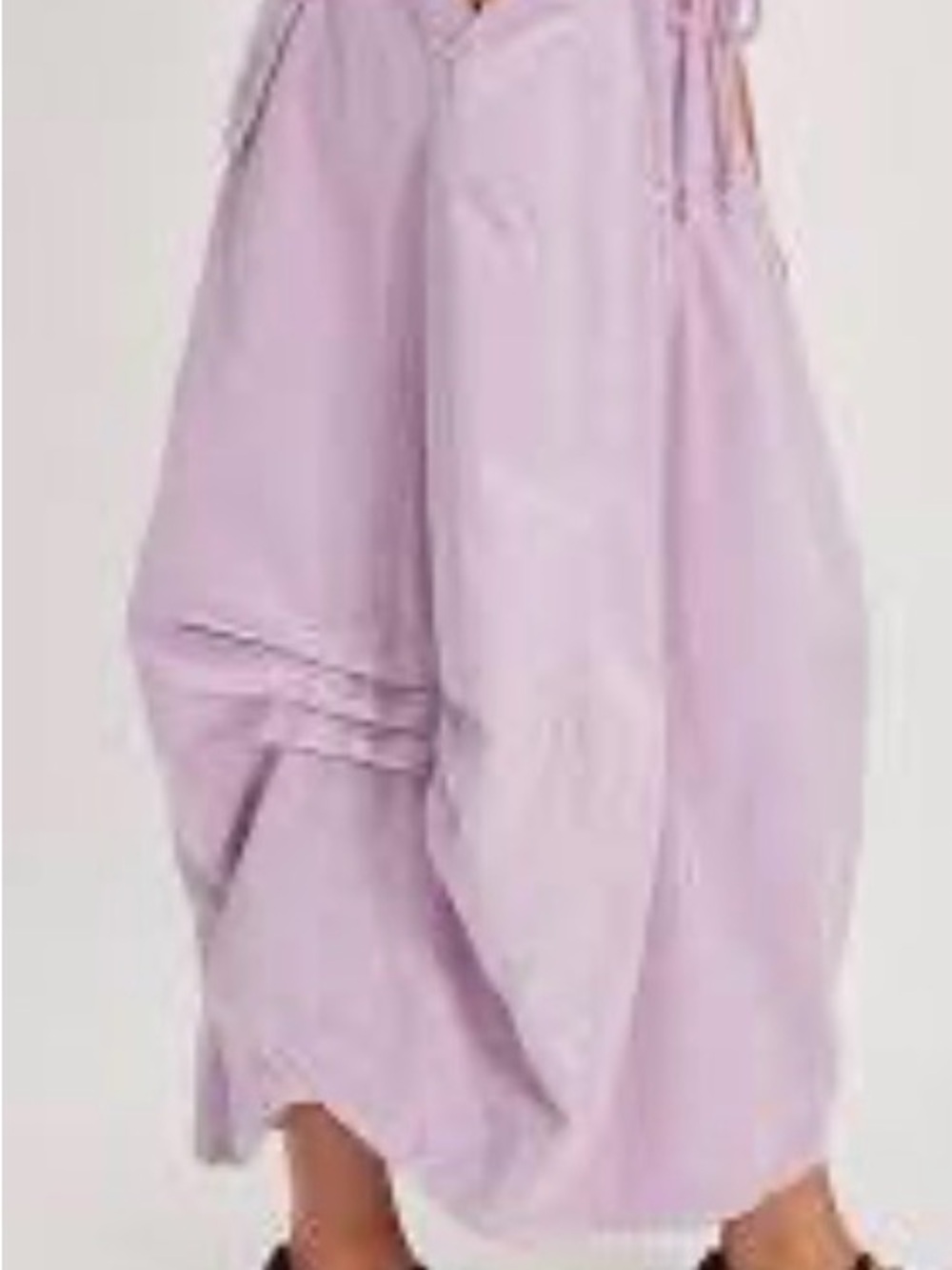 Free People Lilac Willow Poplin maxi skirt - Picture 3 of 8